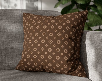 Chic and Stylish Patterned Pillow Case, Throw Pillow Cover, Two Colors, 4 Sizes