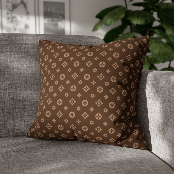 Chic and Stylish Patterned Pillow Case, Throw Pillow Cover, Two Colors, 4 Sizes