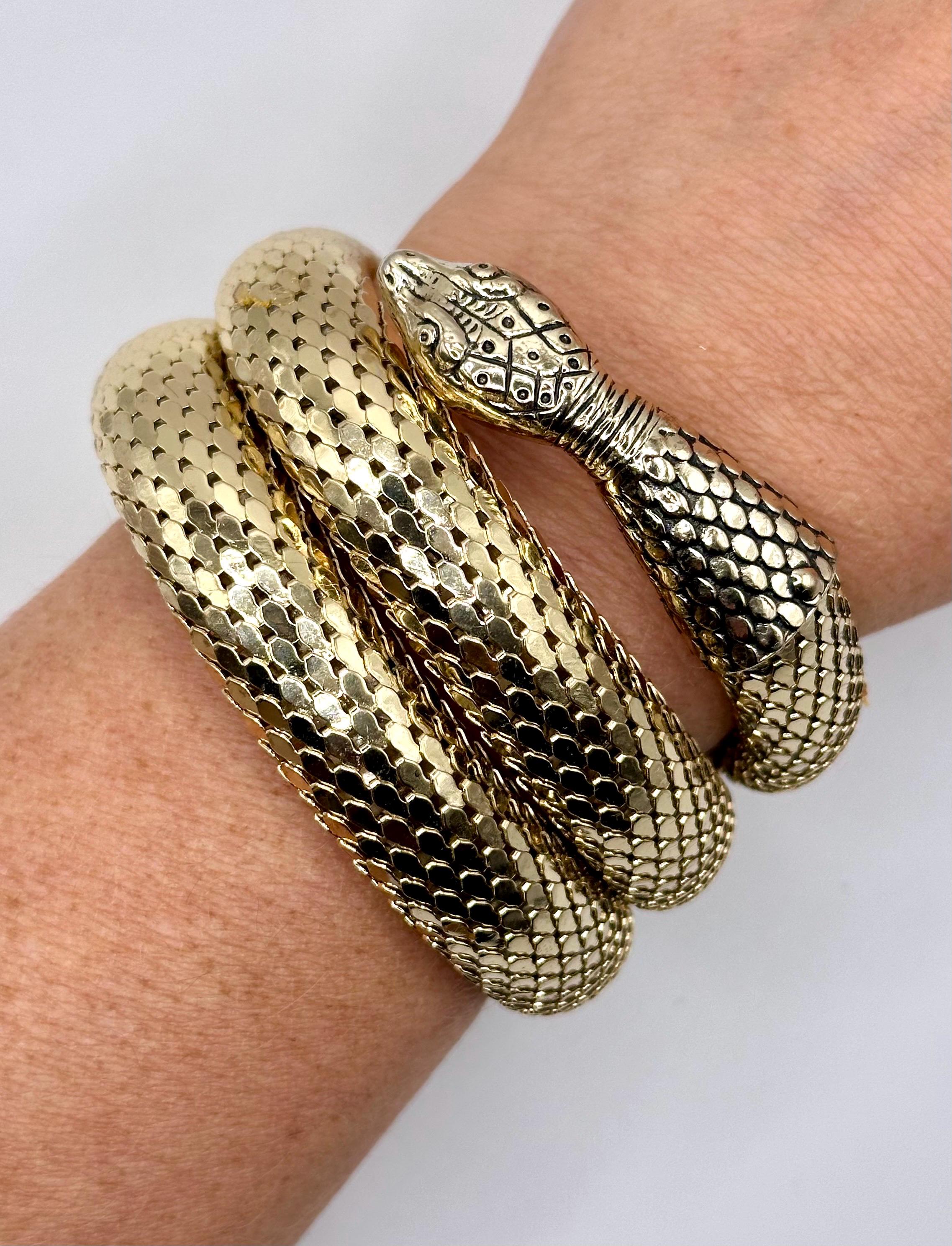 Whiting Davis Snake - Etsy Whiting Davis Snake - Etsy