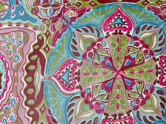 Vintage Liberty of London Silk Scarf - Bright Pai… - image 6