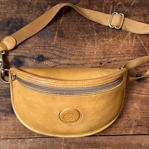 Vintage Coach Canteen Waist Pouch Fanny Pack 0515 Black USA