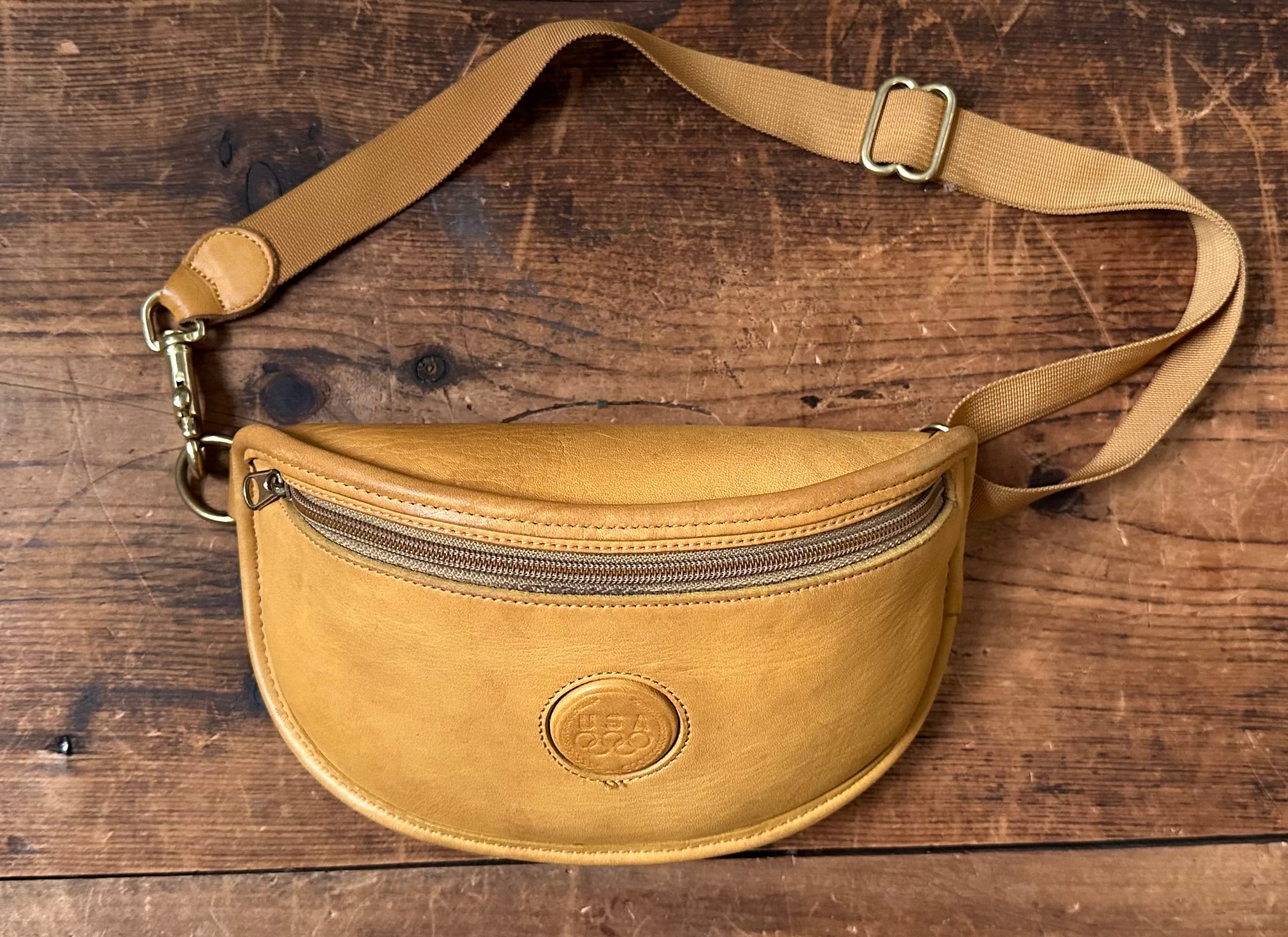 Vintage Coach Leather Fanny Pack - 1996 Atlanta Olympics USA Vintage Coach Leather Fanny Pack - 1996 Atlanta Olympics USA