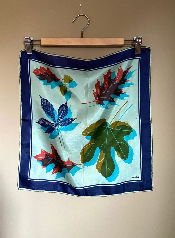 Vintage Vera Neumann Silk Scarf - 1950s Silk Scree