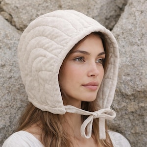 Gorro medieval acolchado de algodón – Accesorio para disfraz vikingo - Día de Pascua