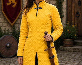 Women's Medieval Quilted Gambeson