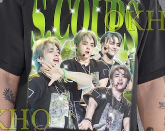 Scoups Seventeen Kpop Shirt, Unisex Gildan Tee - Etsy