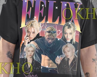 Stray Kids Tシャツ、フェリックス Stray Kids、Kpop グッズ、Kpop T