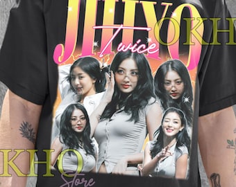JIHYO TWICE Vintage Shirt | Jihyo Twice Homage T-shirt | Jihyo