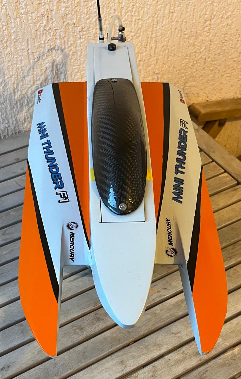 Mini Thunder F1 Powerboat RC Boat Plan – Lasercut and PDF Files