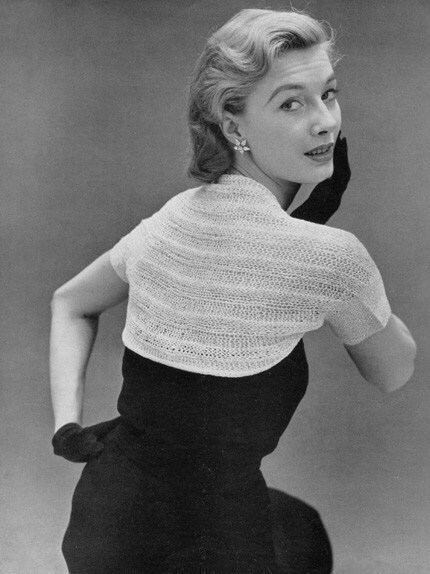 INSTANT PDF PATTERN 1950s Vintage Knitting Pattern Glam - Etsy