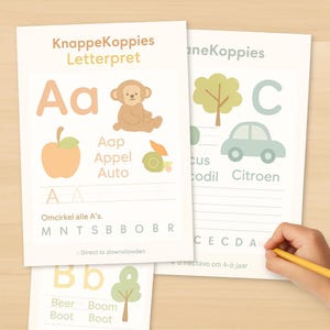 Fiches d'apprentissage de l'alphabet imprimables pour enfants, apprentissage préscolaire des langues, enseignement à domicile, pratique de la reconnaissance des lettres, écriture pédagogique à l'école primaire