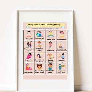 Calm affirmation printable for kids-positieve muurkunst voor slaapkamer, speelkamer of klaslokaal-direct downloaden