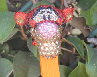 Tigger PEZ Dispenser rhinestoned in Swarovski