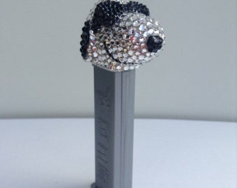 Snoopy PEZ Dispenser rhinestoned in Swarovski