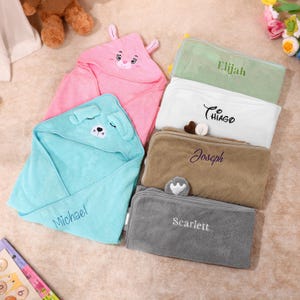 Hooded Bath Towel for Babies,Custom Toddler Towel,Baby Shower Gift,Soft Children’s Towel,Newborn Gift,Beach Towel