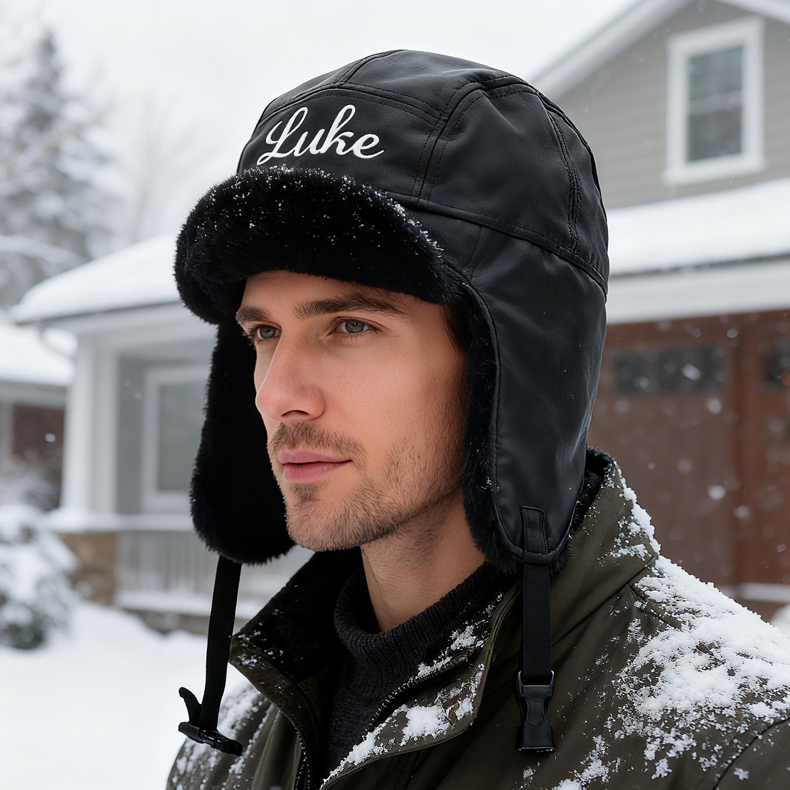 Comprar Nuevo Sombrero De Punto De Invierno Unisex Con Protección Para