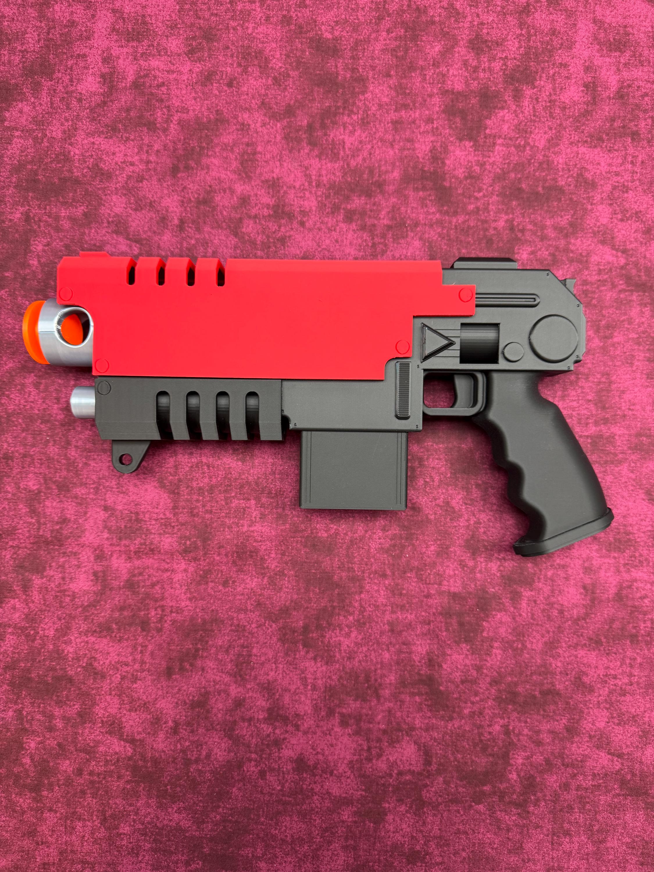 Absolver Bolt Pistol Cosplay Prop – Sci-fi Hand Cannon Replica – 3D ...
