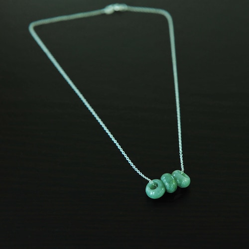 Dainty Jade Necklace 14K Filled ONE Grade A Handmade Green Etsy