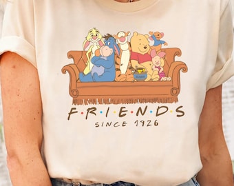 Vintage Disney Winnie The Pooh Friends Shirt, Pooh Since 1962 Tshirt, Pooh And Friends Tee, Disneyland Family Trip, Wdw Tour, Birthday Gift