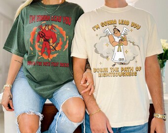 Disney The Emperor'S New Groove Shirt, Kronk Evil Angel Tshirt, I'M Gonna Lead You Down The Path Of Righteousness Tee, Magic Kingdom Trip