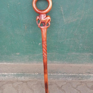 African wood Original Hiking Walking stick/Handmade Kenya Africa Mahogany Hardwood UnisexCane/Hand designed Cane/ Wooden walking stick