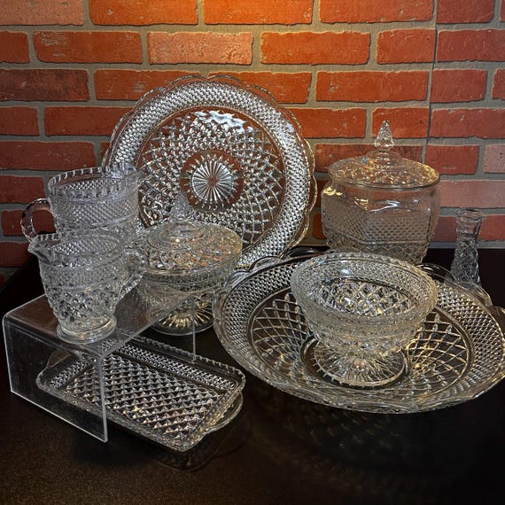 Vintage Wexford Glassware by Anchor Hocking: Choose Your Piece - Etsy