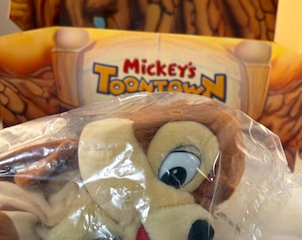 1993 Vintage Chipmunk * Toon Town Theater and Puppet * Mattel * Kodak Promo * NOS
