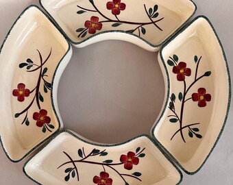 Blue Ridge Southern Potteries Georgia Lazy Susan Replacement Sections