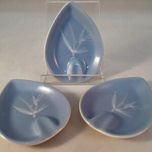 Vintage Winfield Small Ashtray True Porcelain BLUE PACIFIC BAMBOO Mid Century