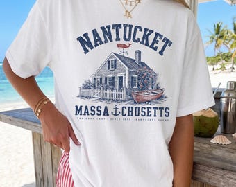 Nantucket Shirt, Comfort Colors Nantucket Massachusetts, Nantucket Gift Souvenir, Nantucket Travel Destination Sweatshirt, Beach Coverup
