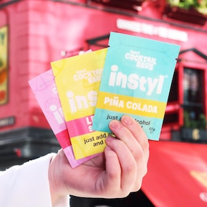 Cocktail Infusion Bags Set | Premium DIY Cocktail Mix – Piña Colada, Cosmopolitan, Lemon Sherbet | Just Add Alcohol & Mixer | Alcohol-Free
