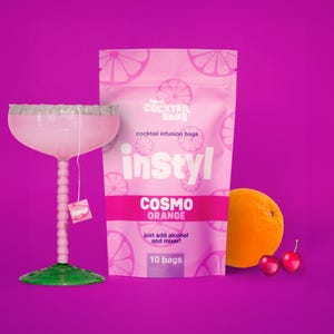 Cosmo Cocktail Infusion Bags 10-pack | Premium DIY Cocktail Mix | Instyl | Just Add Alcohol & Mixer | Alcohol-Free | Party-size Pack