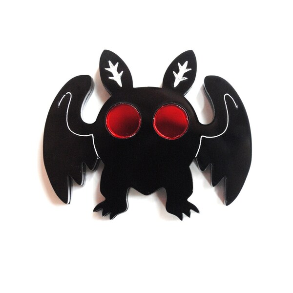 Mothman Large Pin / Magnet Charm