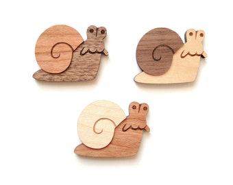 Un buen imán para caracoles/moluscos de madera