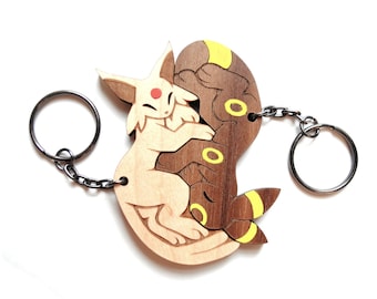 Sun and Moon Couple Keychains - BFF keychain set