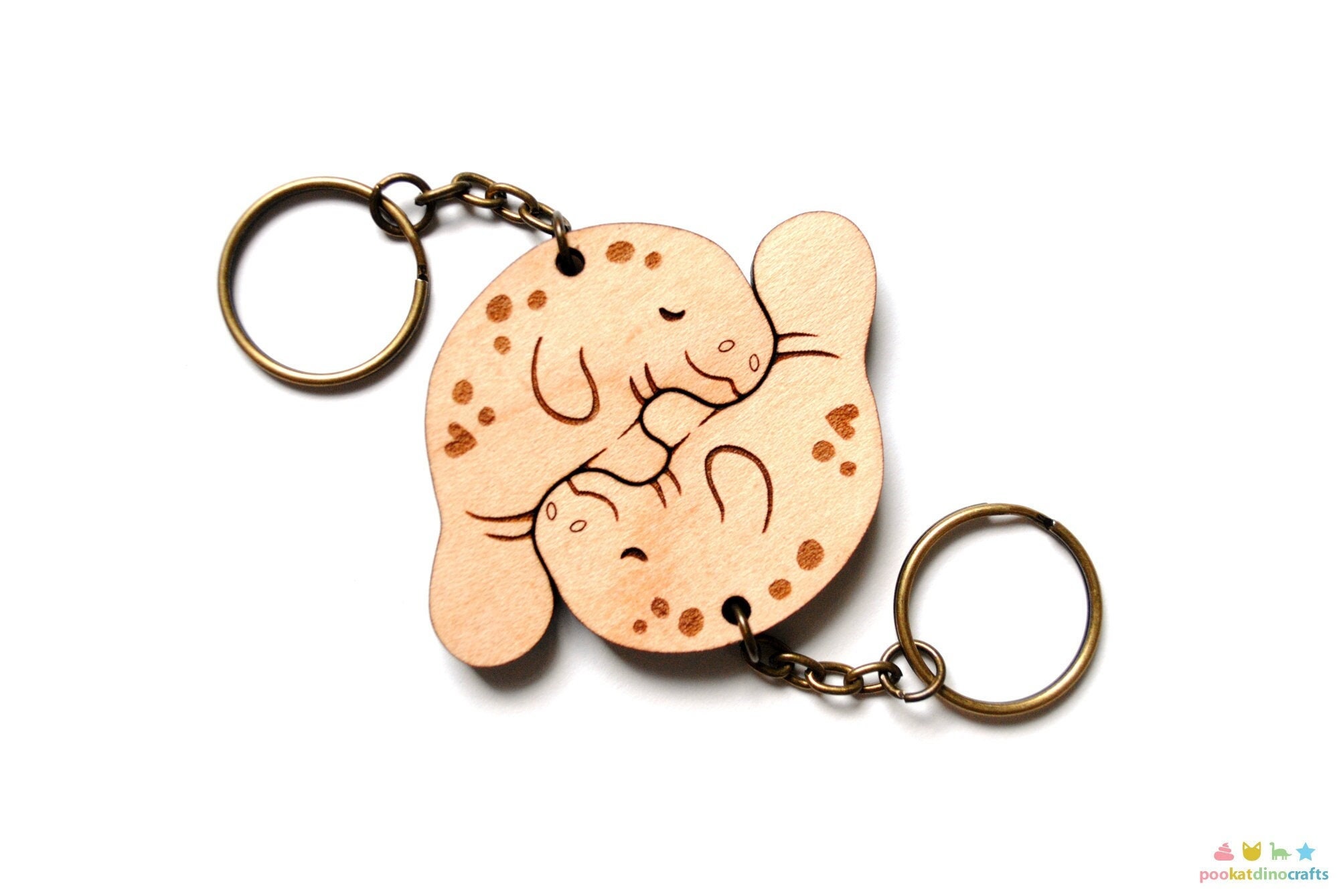 Cute matching best sale keychains
