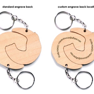 Interlocking Ferret Keychains - Friendship or Relationship Matching ...