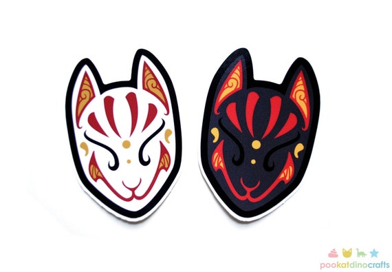 Kitsune Sticker