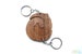 Interlocking River Otter Keychains - Cute Friendship or Relationship matching wooden Significant Otter keychain set 