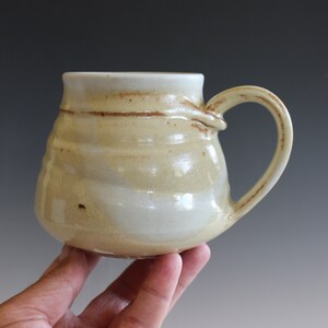 Handmade Pottery 15 oz Mug Pottery handthrown ceramic mug stoneware pottery mug unique coffee mug coffee mug pottery image 1