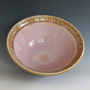 Handmade Pottery Pottery ceramic bowl Serving Bowl Pottery Bowl Handmade Ceramic Bowl Stoneware Bowl Ceramic Serving Bowl image 3