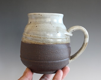 21 oz LARGE Mug | Handmade Pottery | Handmade Coffee Mug | Stoneware Mug | Unique Coffee Mug | coffee Mug Pottery | Pottery Mug