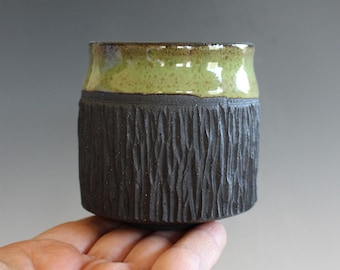 Handmade Yunomi Tea Cup | Wheel Thrown Ceramic Pottery