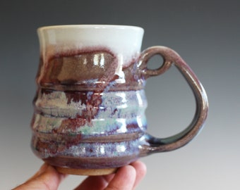 12 oz Mug | Handmade Pottery | Handmade Coffee Mug | Ceramic Mug | Stoneware Mug | Unique Coffee Mug | coffee Mug Pottery | Pottery Mug