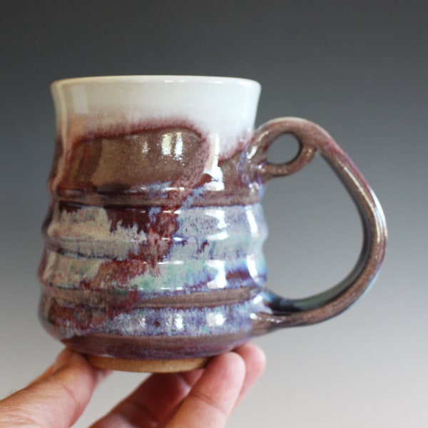 12 oz Mug | Handmade Pottery | Handmade Coffee Mug | Ceramic Mug | Stoneware Mug | Unique Coffee Mug | coffee Mug Pottery | Pottery Mug