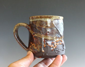 9 oz Mug | Handmade Pottery | Handmade Coffee Mug | Ceramic Mug | Stoneware Mug | Unique Coffee Mug | coffee Mug Pottery | Pottery Mug