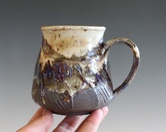 15 oz Mug | Handmade Pottery | Handmade Coffee Mug | Ceramic Mug | Stoneware Mug | Unique Coffee Mug | coffee Mug Pottery | Pottery Mug