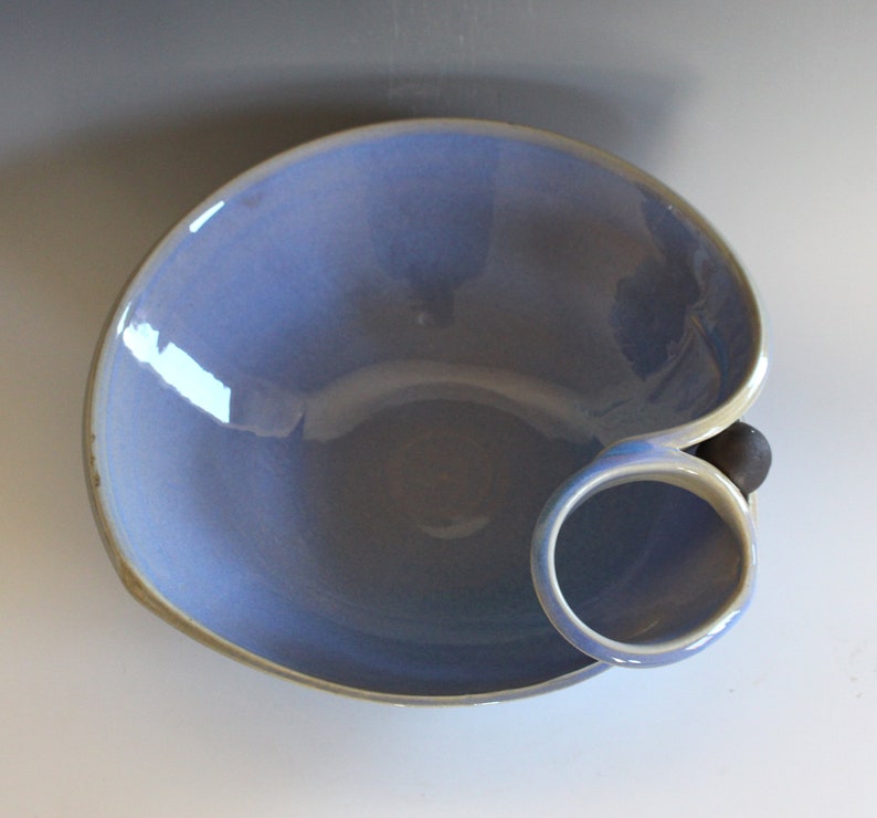 Handmade Pottery Pottery Bowl Modern Hostess Bowl Pottery Bowl Ceramic Bowl Unique Bowl Handmade Bowl image 6