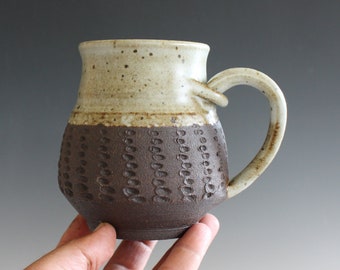 13 oz Coffee Mug | Handmade Pottery | Handmade Coffee Mug | Ceramic Mug | Stoneware Mug | Unique Coffee Mug | Mug Pottery | Pottery Mug