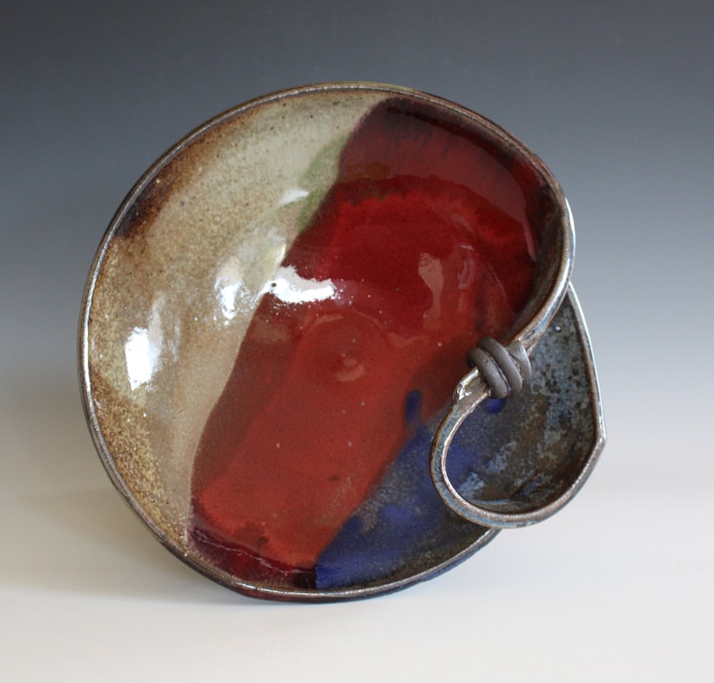 Modern Hostess Bowl ceramics and pottery handmade ceramic Etsy